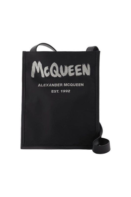 Graffiti-Handytasche in Schwarz &amp; Weiß