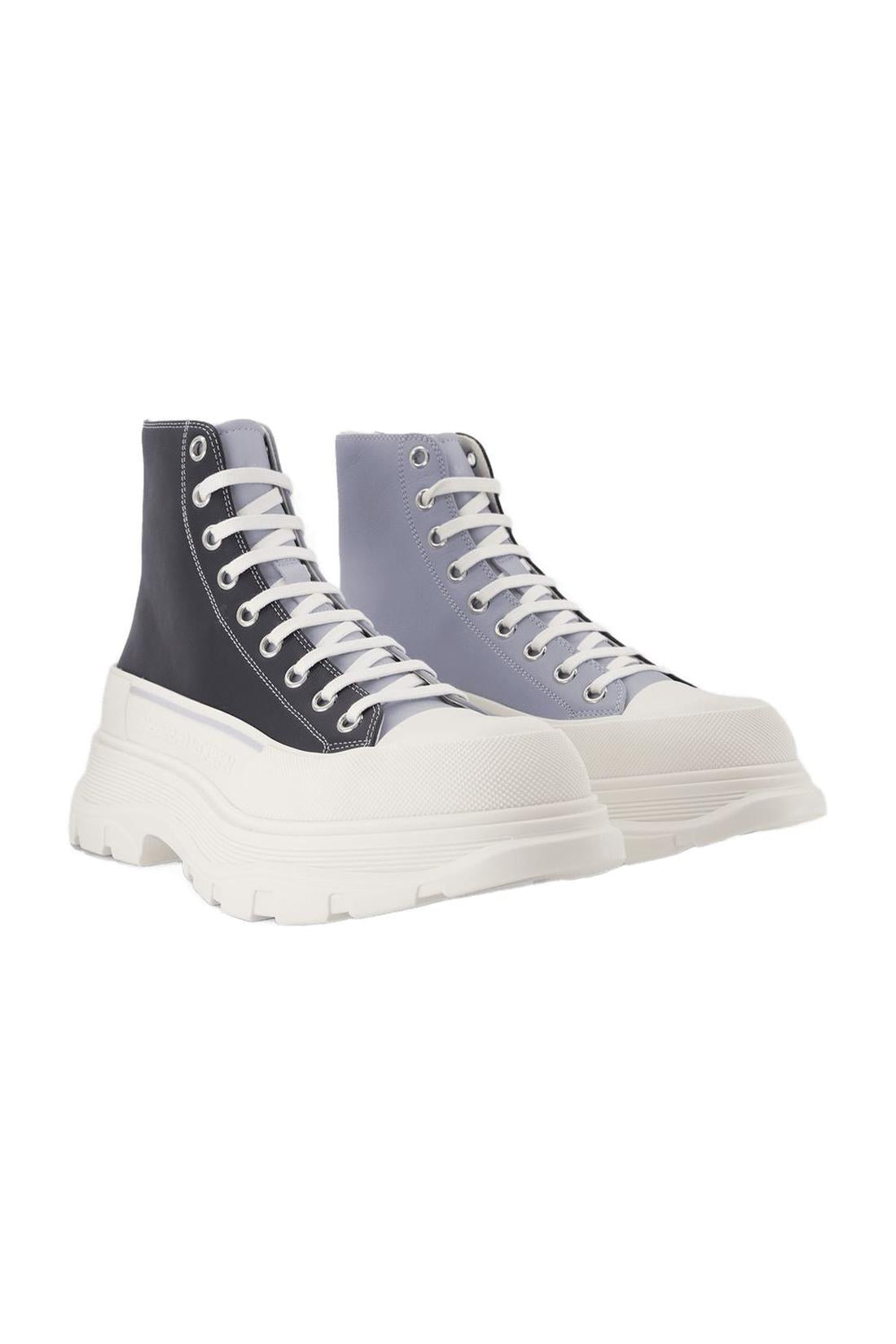 Tread Slick Sneakers - Alexander Mcqueen - Multi - Leather