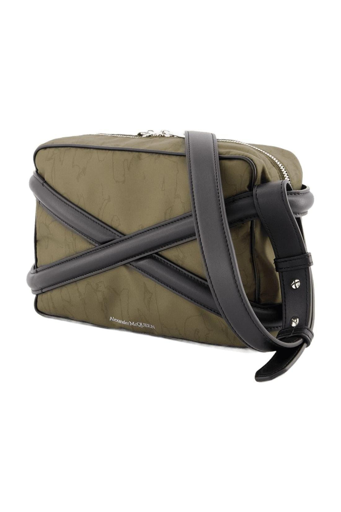Tasche Camera Harness - Alexander McQueen - Nylon - Khaki
