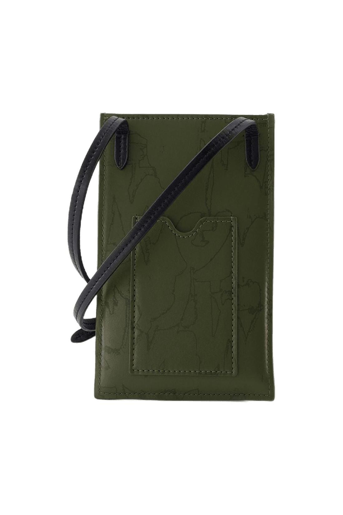 The Phone Holder Schultertasche - Alexander McQueen - Nylon - Khaki