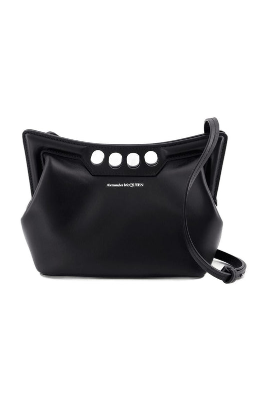 The Mini Peak Handtasche - Alexander McQueen - Leder - Schwarz