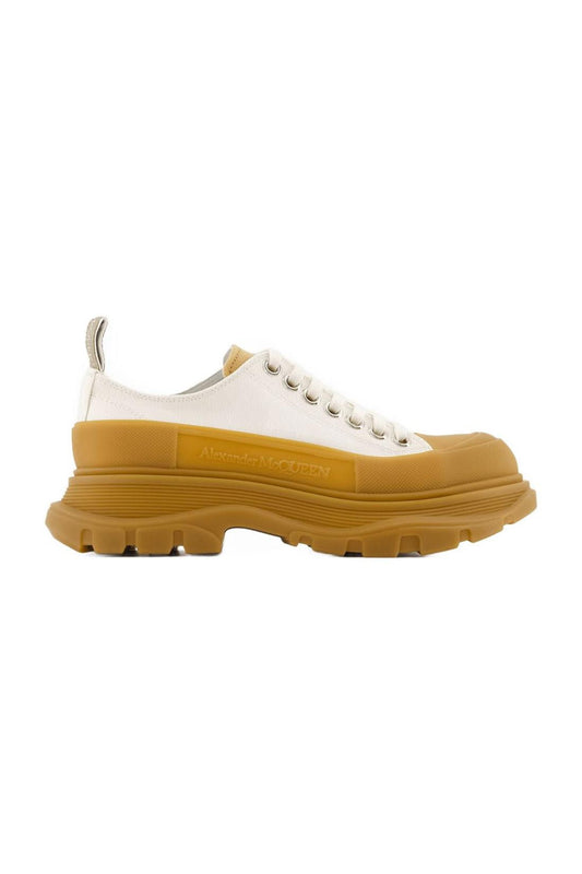 Tread Sneakers - Alexander McQueen - Leder - Beige