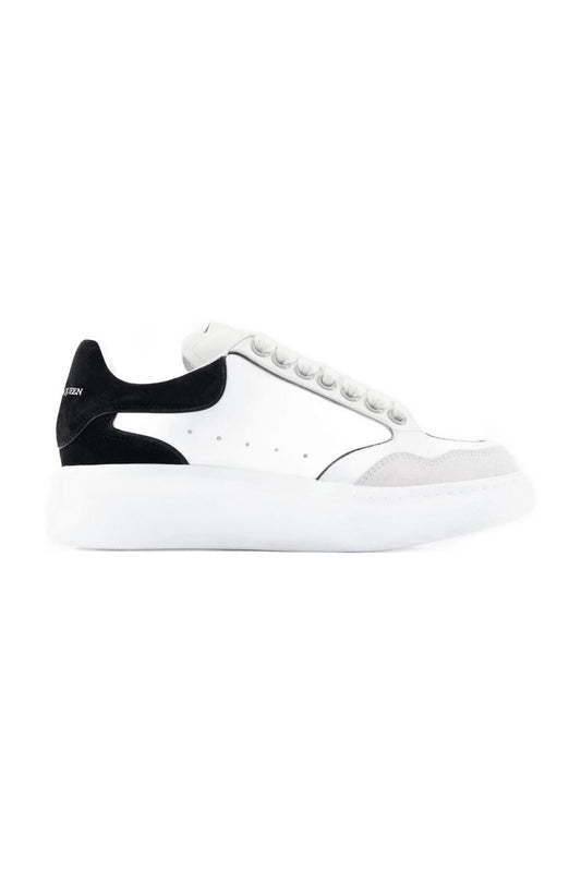 Oversized Sneakers - Alexander Mcqueen - Leder - Grau