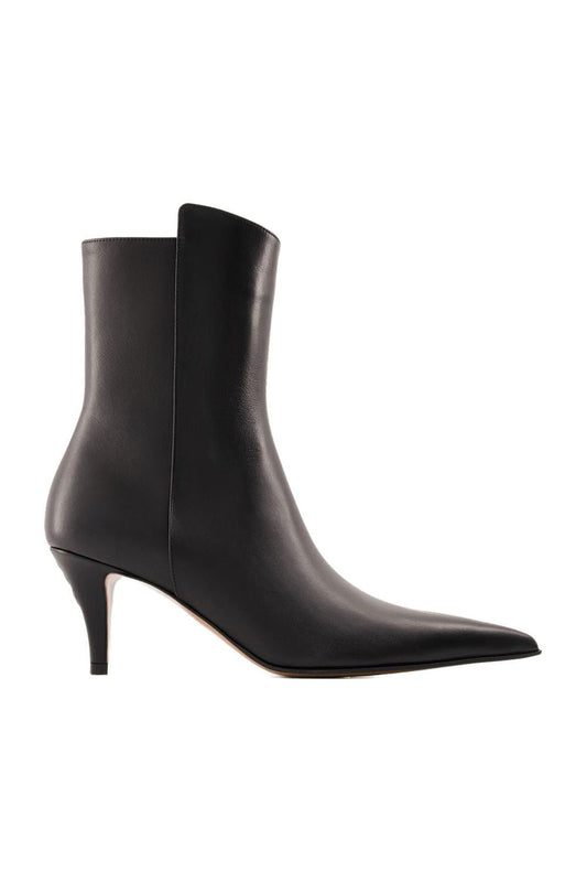 Australian Ankle Boots - Alexander McQueen - Leder - Schwarz