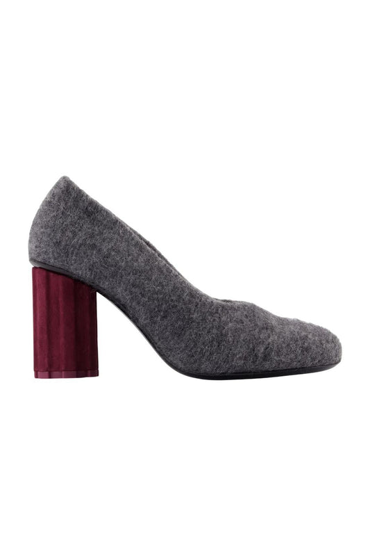 Pumps Sv809 - AMI Paris - Wolle - Grau