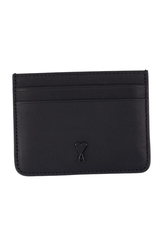 Kartenhalter - AMI Paris - Leder - Schwarz