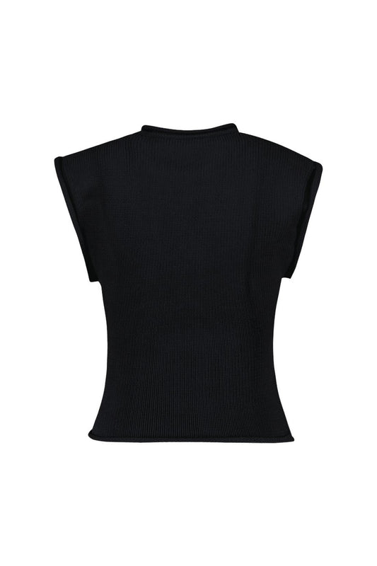 Tank Top - Courreges - Baumwolle - Schwarz