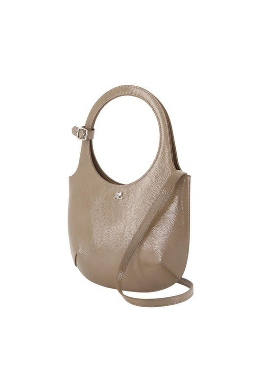 Holy Handtasche - Courreges - Leder - Braun