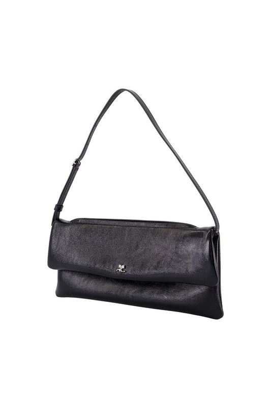 Cuff Clutch - Courreges - Leder - Schwarz