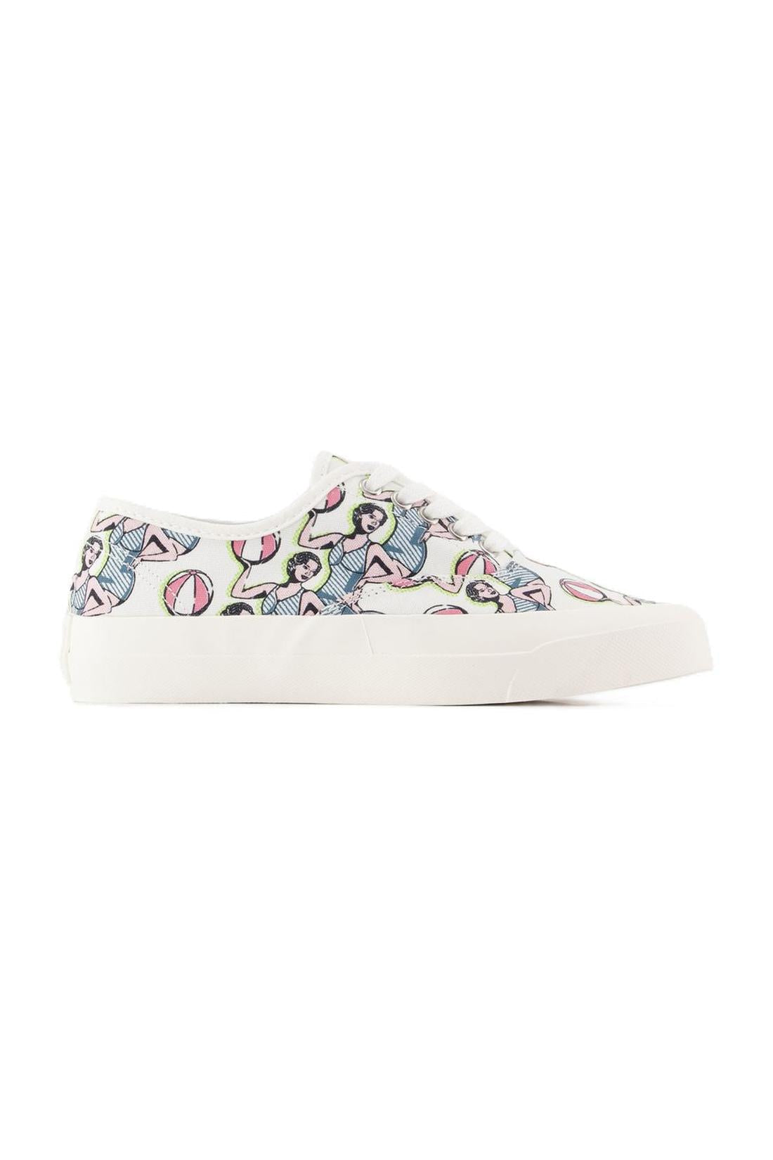 Sneakers Dancing Girls - Maison Kitsuné - Leinwand - Multi