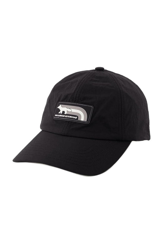 Flash Fox 6p Cap - Maison Kitsune - Baumwolle - Schwarz