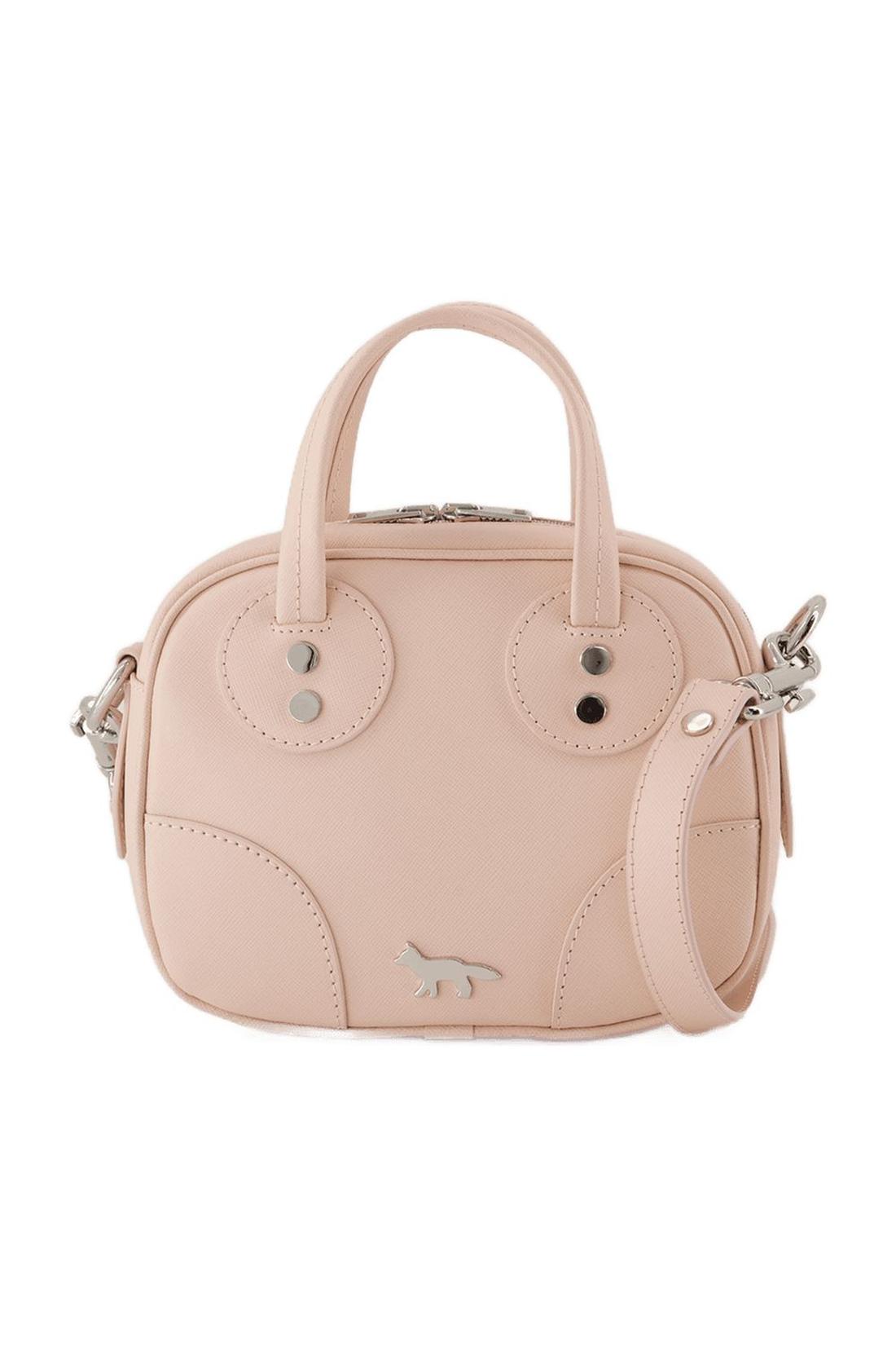 Boogie Schultertasche - Maison Kitsune - Leder - Pink