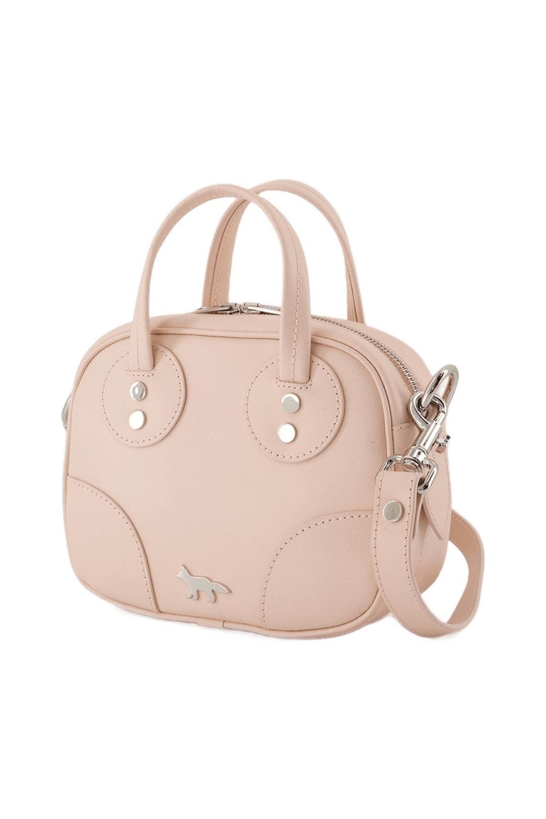 Boogie Schultertasche - Maison Kitsune - Leder - Pink