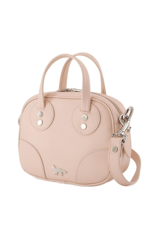 Boogie Schultertasche - Maison Kitsune - Leder - Pink