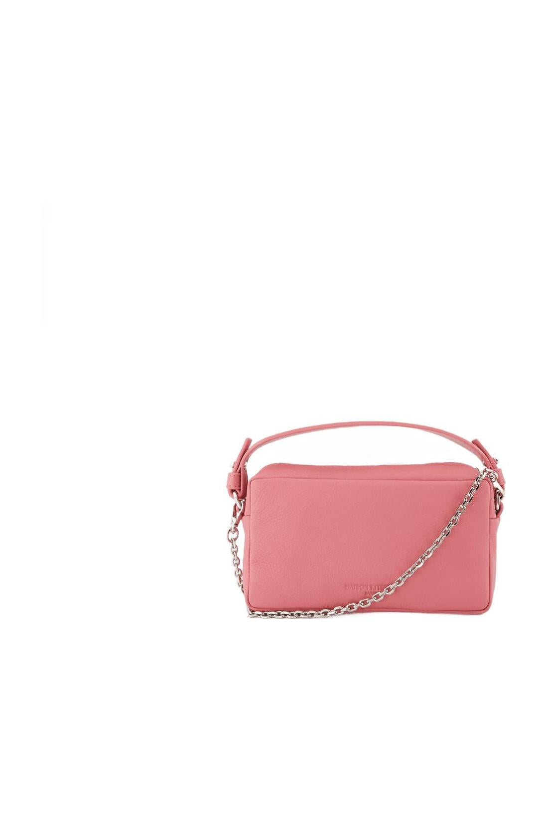 Cloud Schultertasche - Maison Kitsune - Leder - Pink