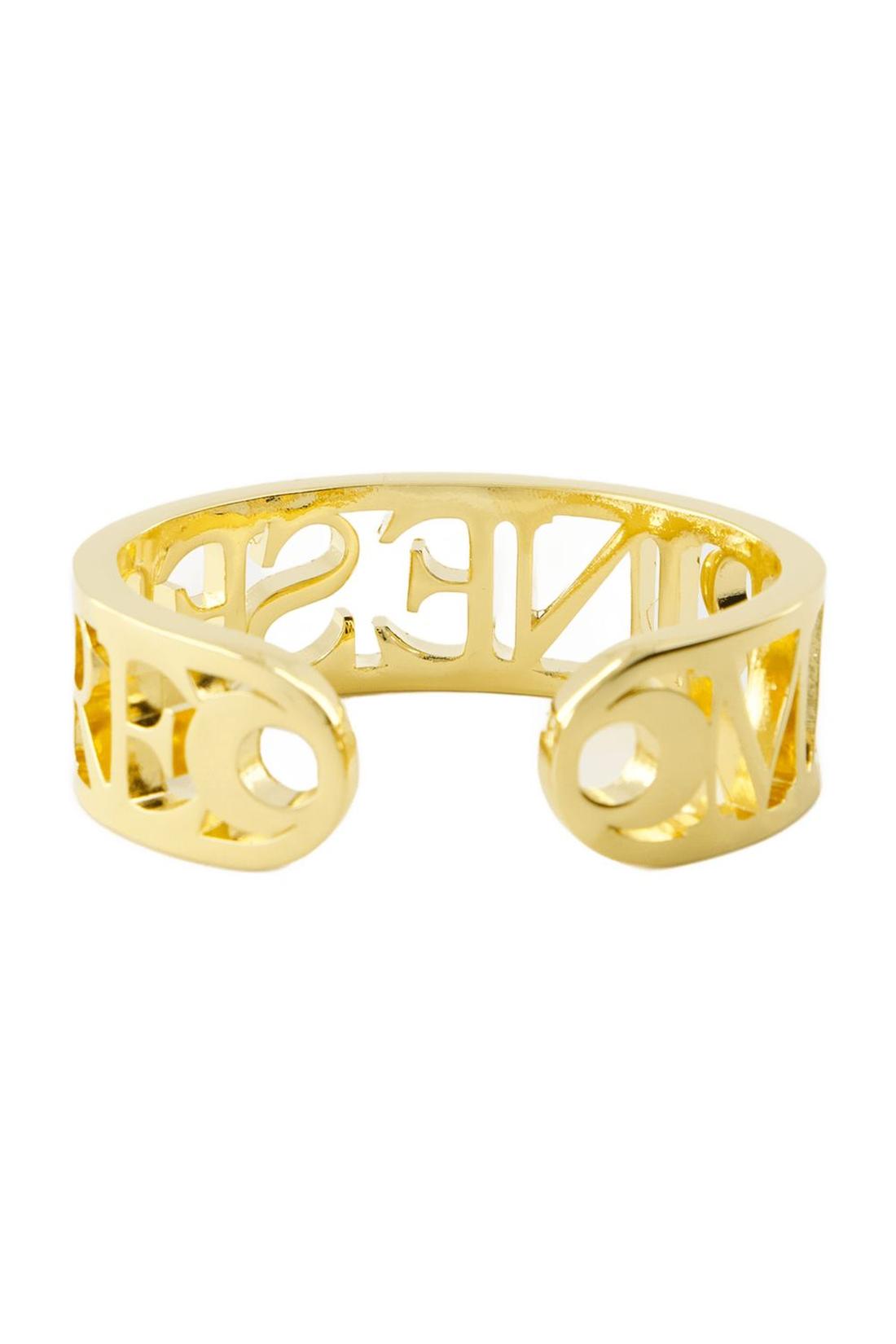 Insert-Armband - Marine Serre - Messing - Vergoldet