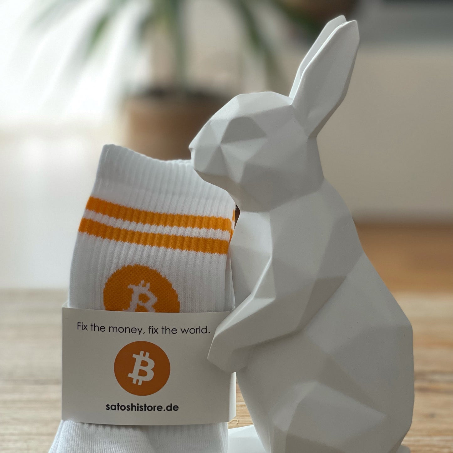Bitcoin Socken - made in Portugal