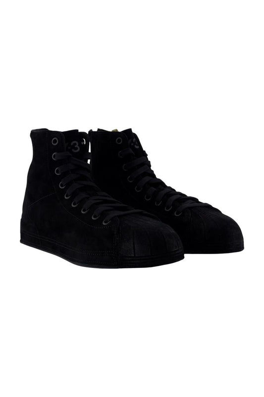 Nizzastar Hi Sneakers - Y-3 - Leder - Schwarz