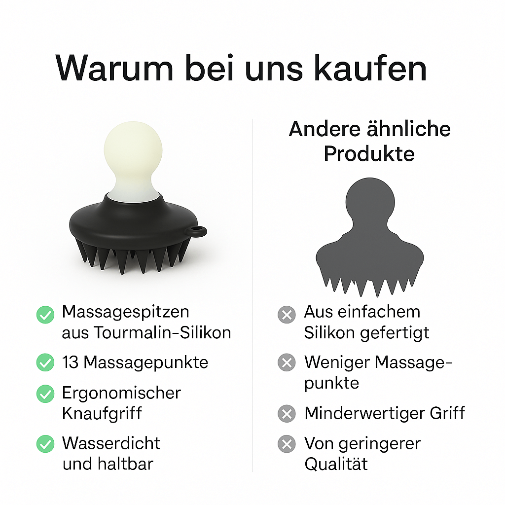 Kopfhaut Stimulierer, aktiviert die Haarwurzeln
