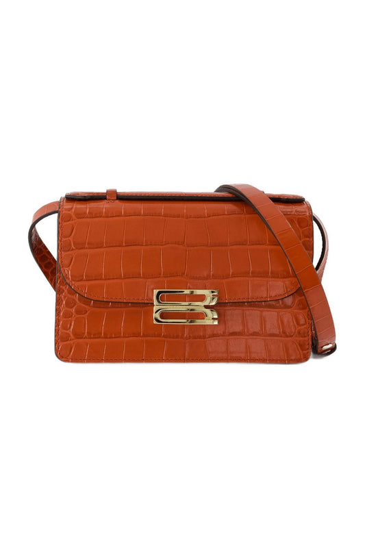 The Mini Dorian Schultertasche - Victoria Beckham - Leder - Rot