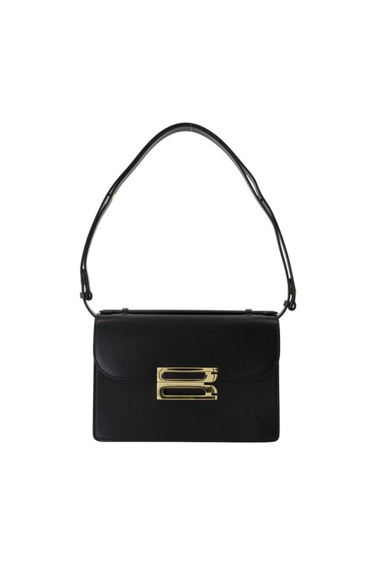 Dorian Schultertasche - Victoria Beckham - Leder - Schwarz