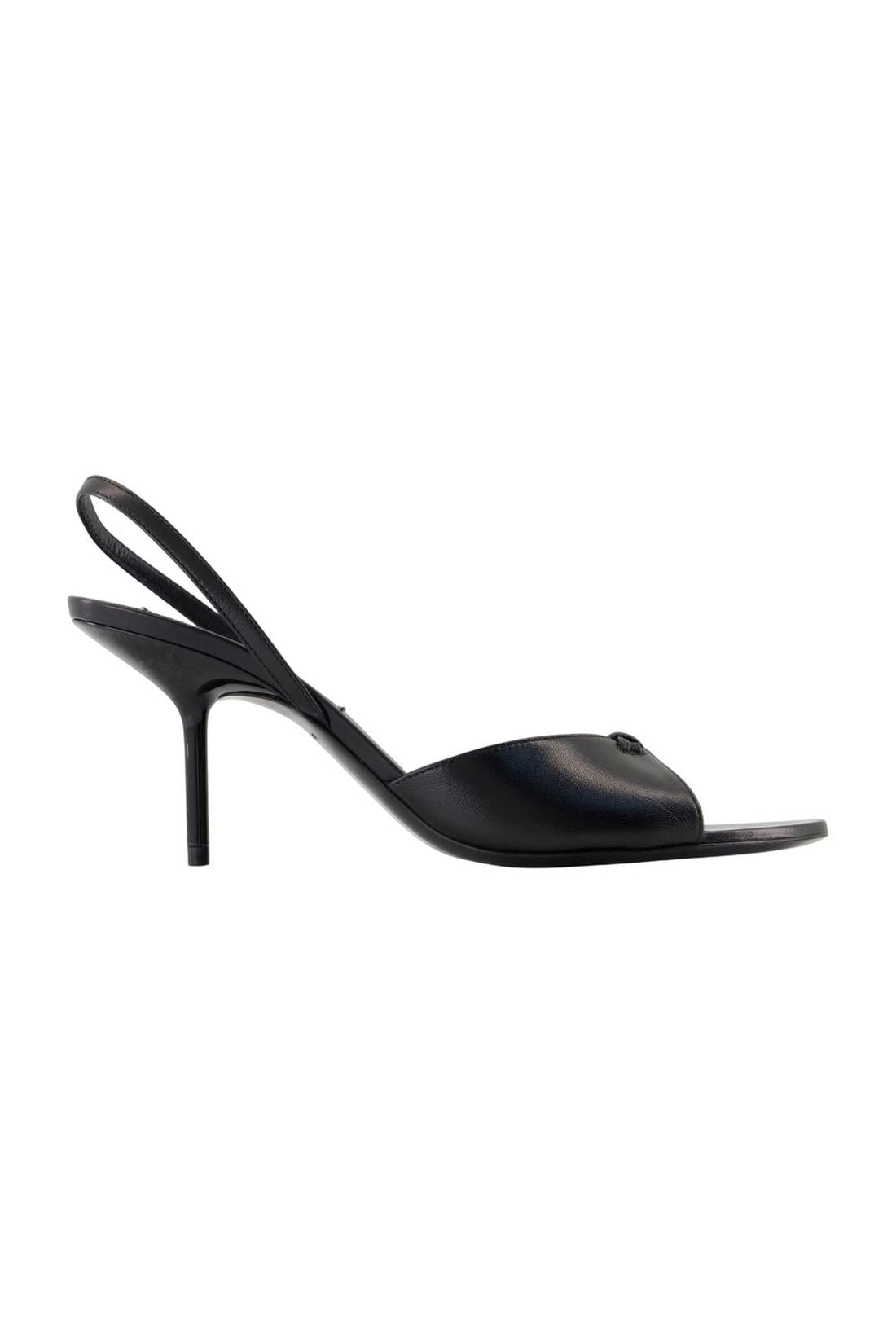 Naked Sandalen - Victoria Beckham - Leder - Schwarz