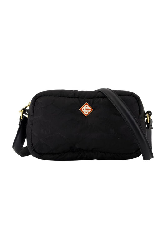 Camera Schultertasche - Casablanca - Nylon - Schwarz