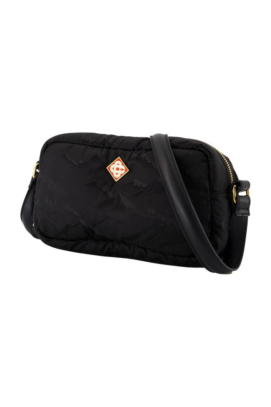 Camera Schultertasche - Casablanca - Nylon - Schwarz