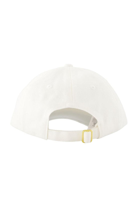 Cc Logo Patch Cap - Casablanca - Baumwolle - Weiß