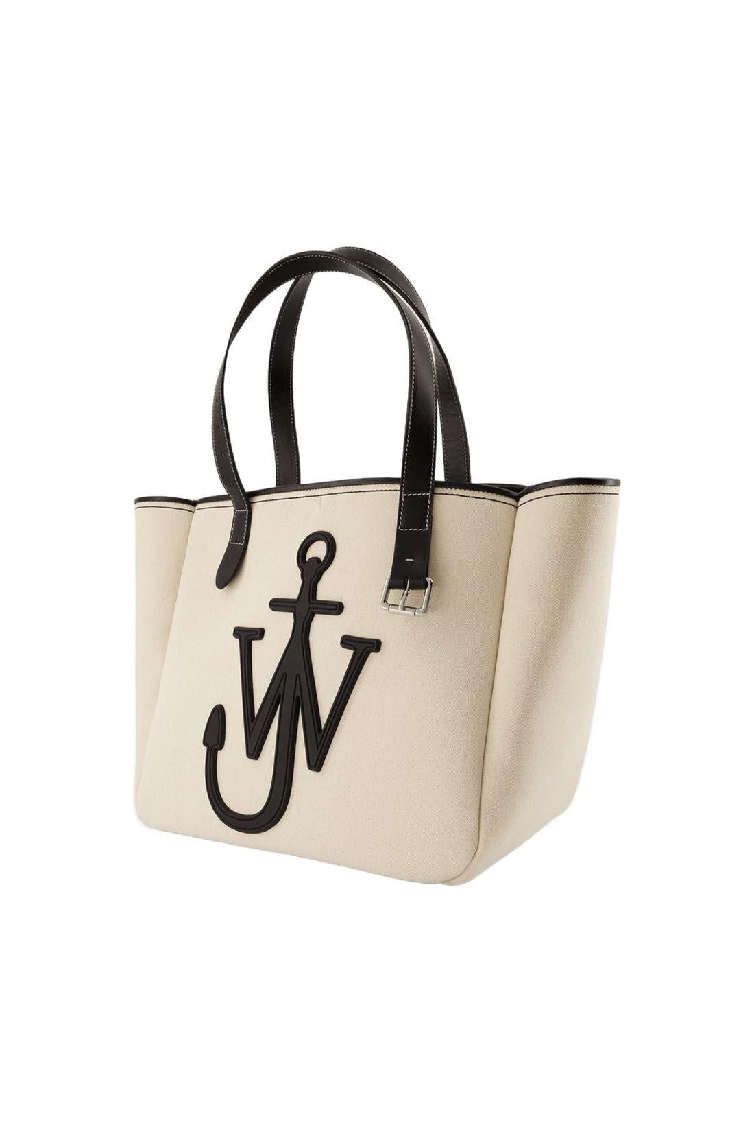 Cabas Belt - J.W. Anderson - Leder - Weiß