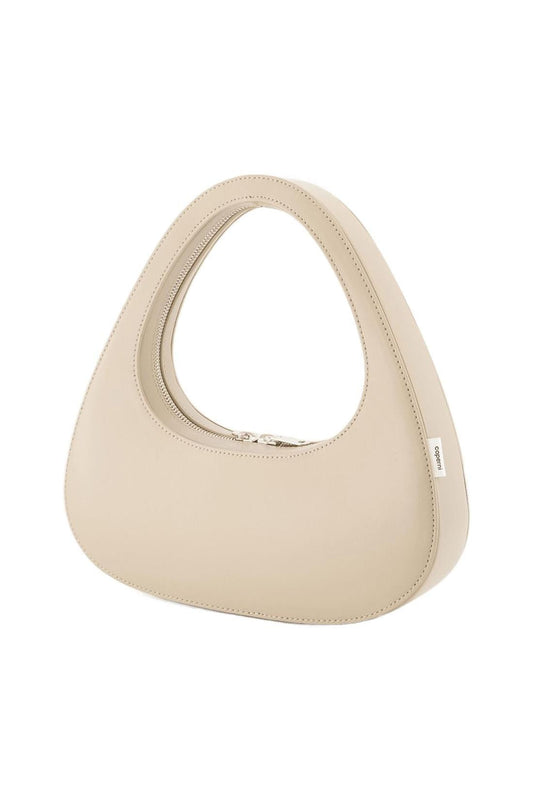 Swipe Handtasche - Coperni - Leder - Beige