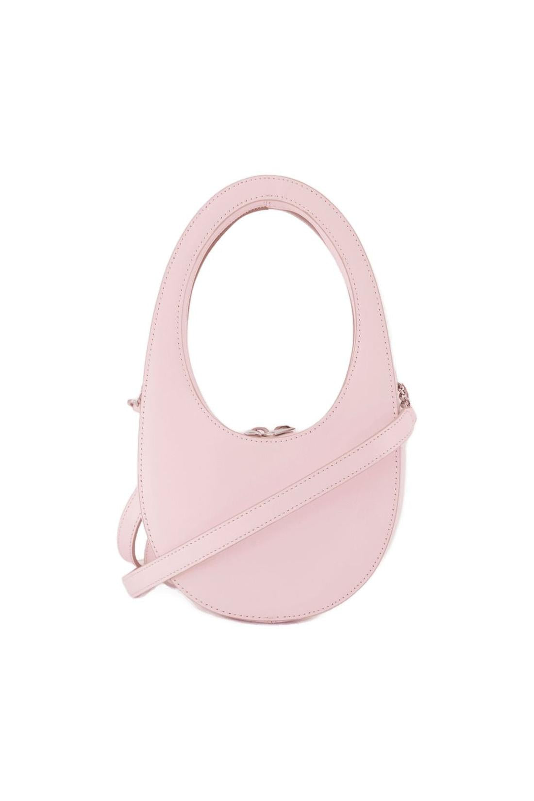 Mini Swipe Schultertasche - Coperni - Leder - Pink