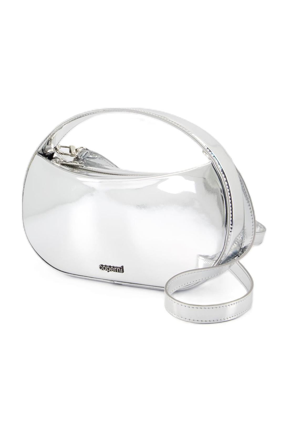 Mini Sound Swipe Schultertasche - Coperni - Synthetik - Silber