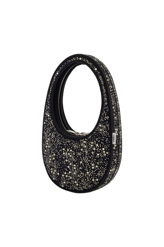 Mini Swipe Handtasche - Coperni - Synthetik - Schwarz/Silber