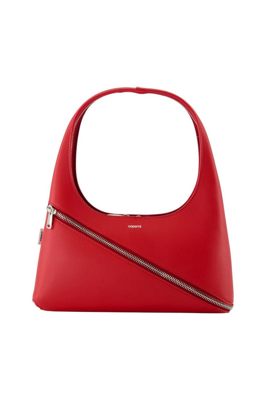 Zip Handtasche - Coperni - Leder - Rot