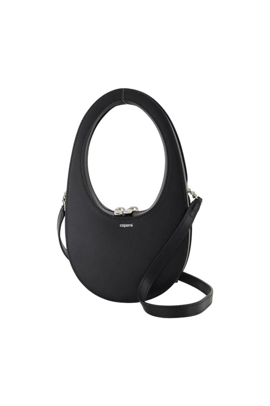 Mini Swipe Handtasche - Coperni - Leder - Schwarz