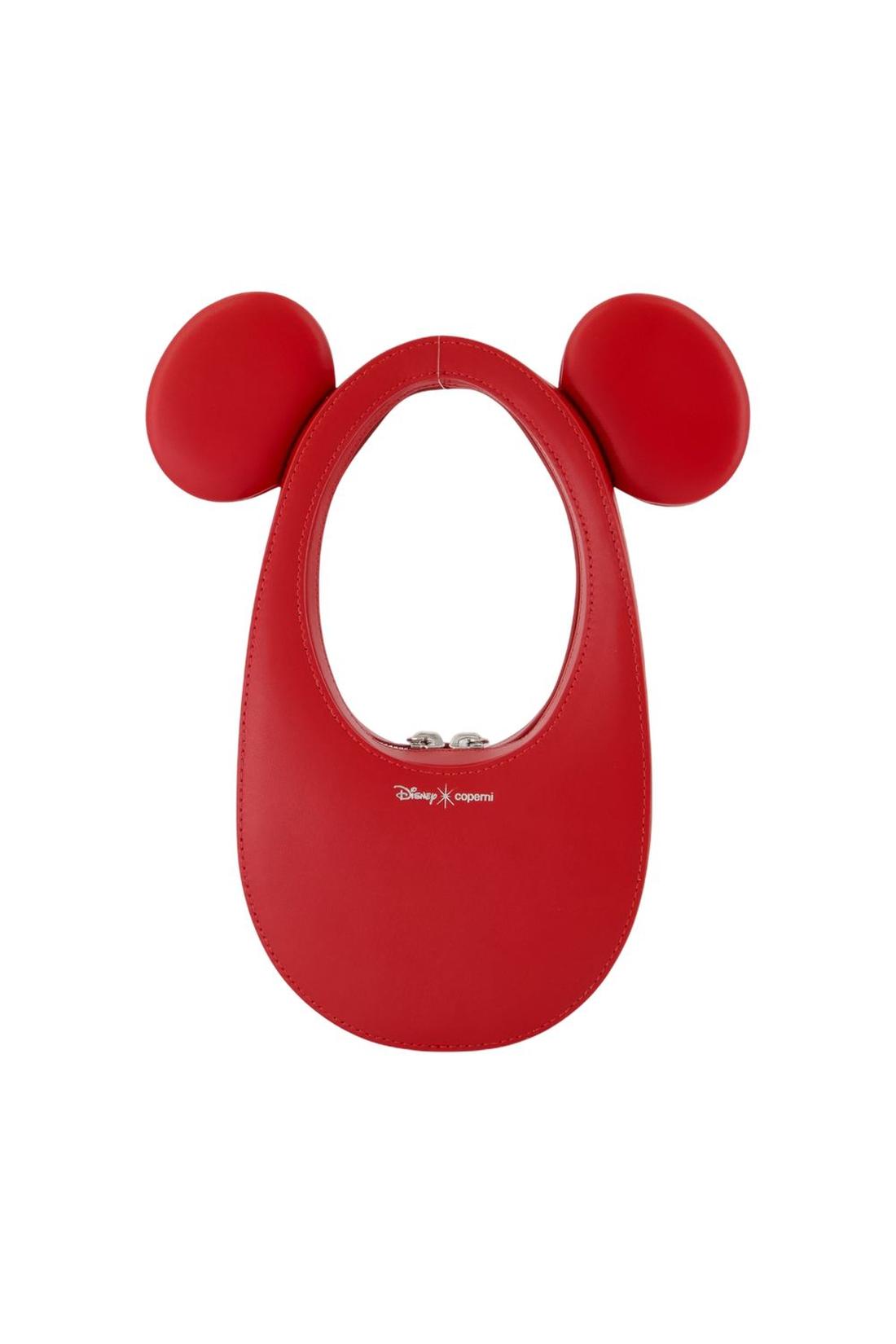 Mickey Swipe Handtasche - Coperni x Disney - Leder - Rot