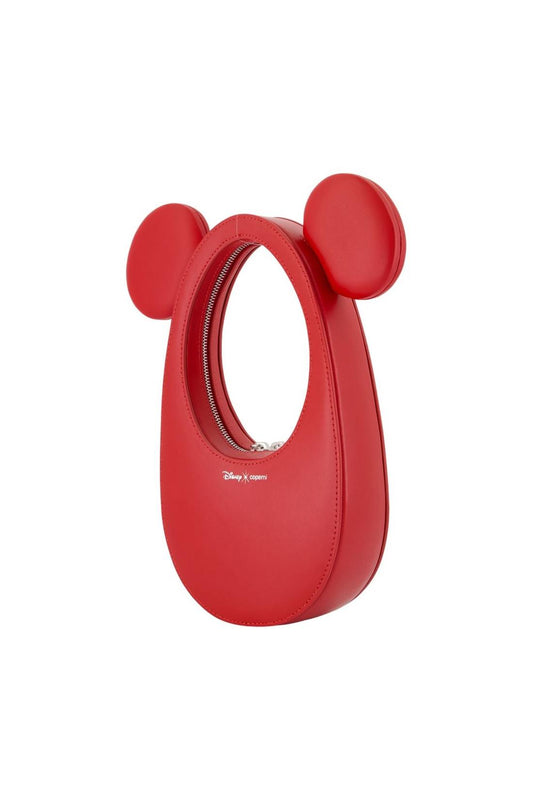 Mickey Swipe Handtasche - Coperni x Disney - Leder - Rot