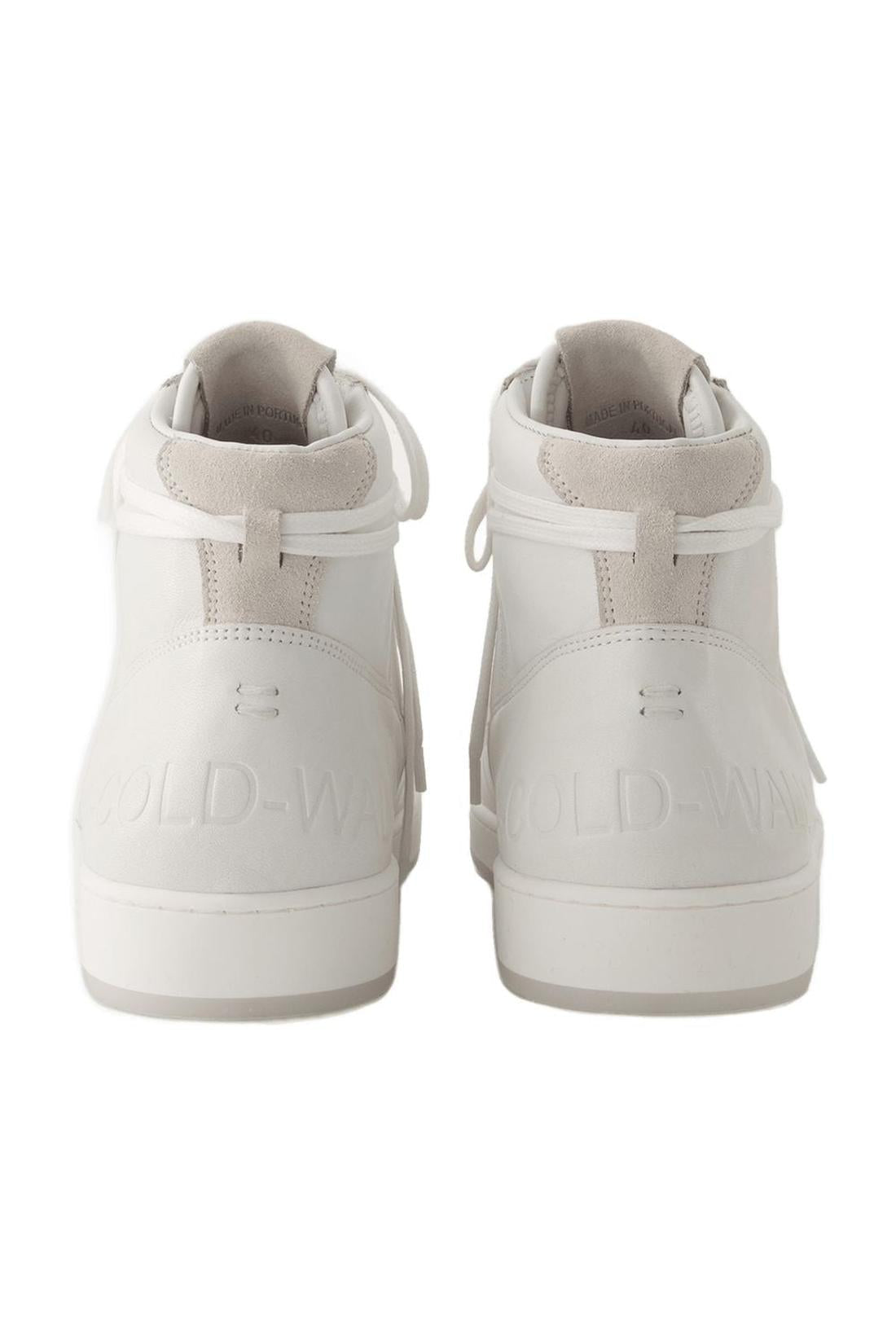 Sneakers Luol Hi Top - A Cold Wall - Leder - Weiß