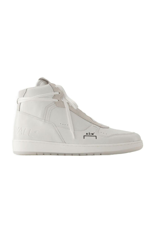 Sneakers Luol Hi Top - A Cold Wall - Leder - Weiß