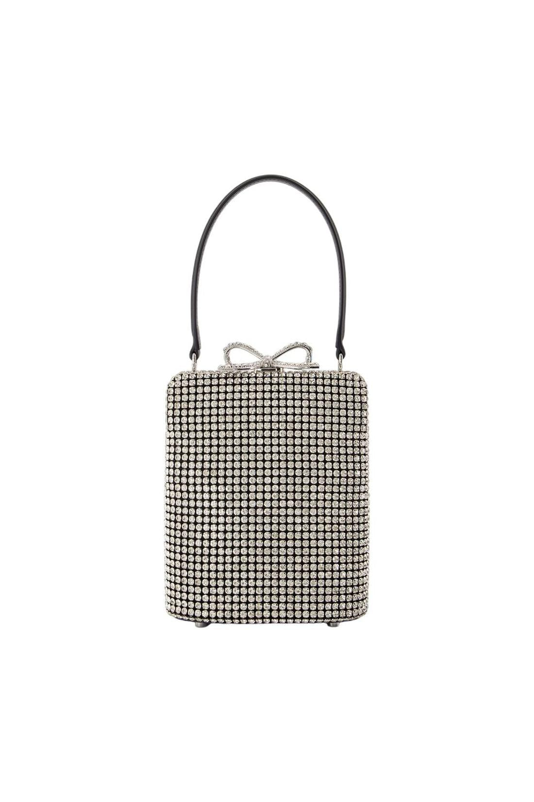 Crystal Fishnet Handtasche - SELF PORTRAIT - Synthetik - Silber