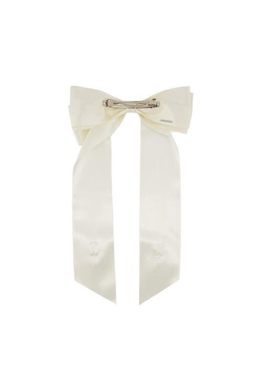 Haarspangen Flower Bow - Simone Rocha - Polyester - Elfenbein