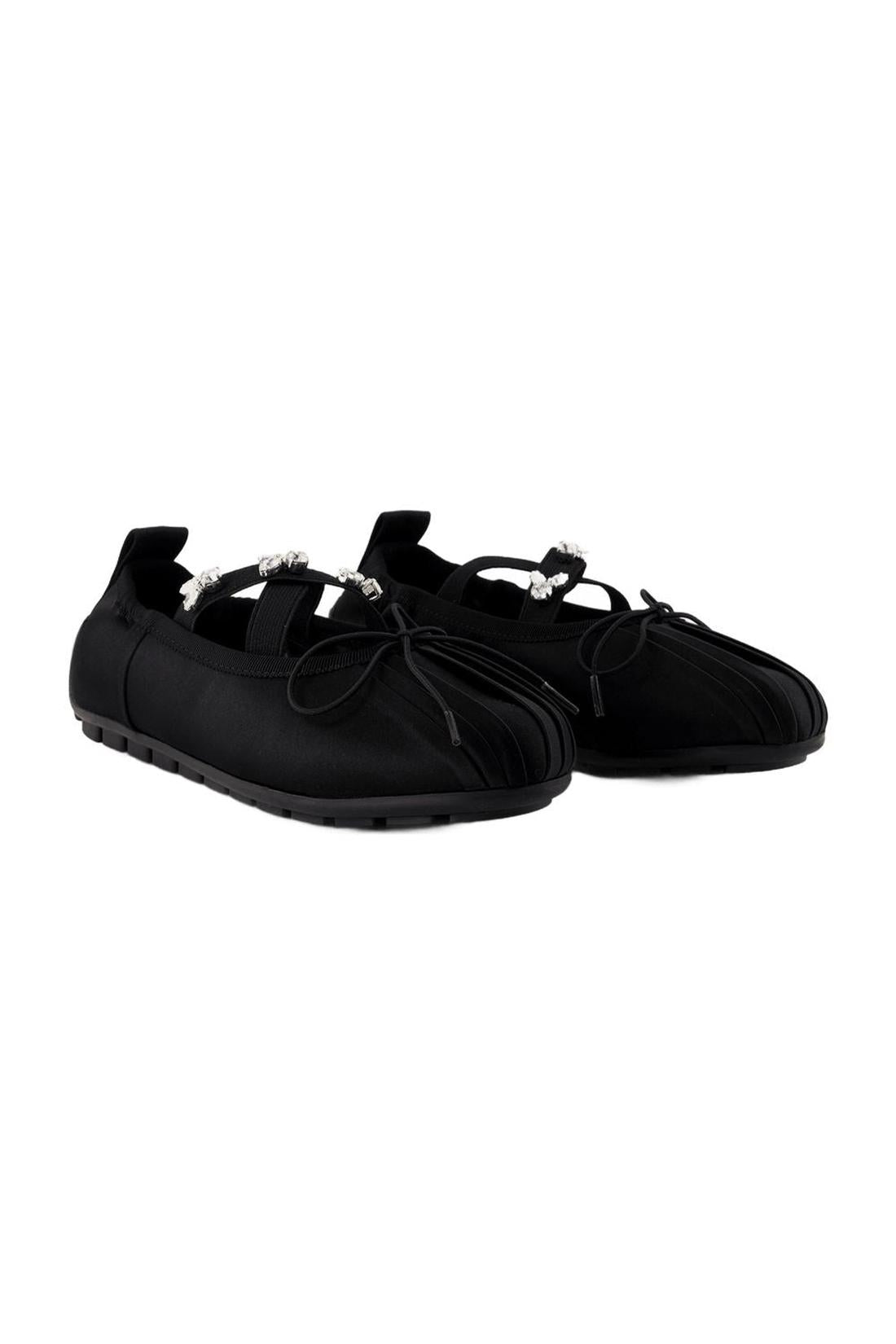 Grip Ballerinas - Simone Rocha - Leder - Schwarz