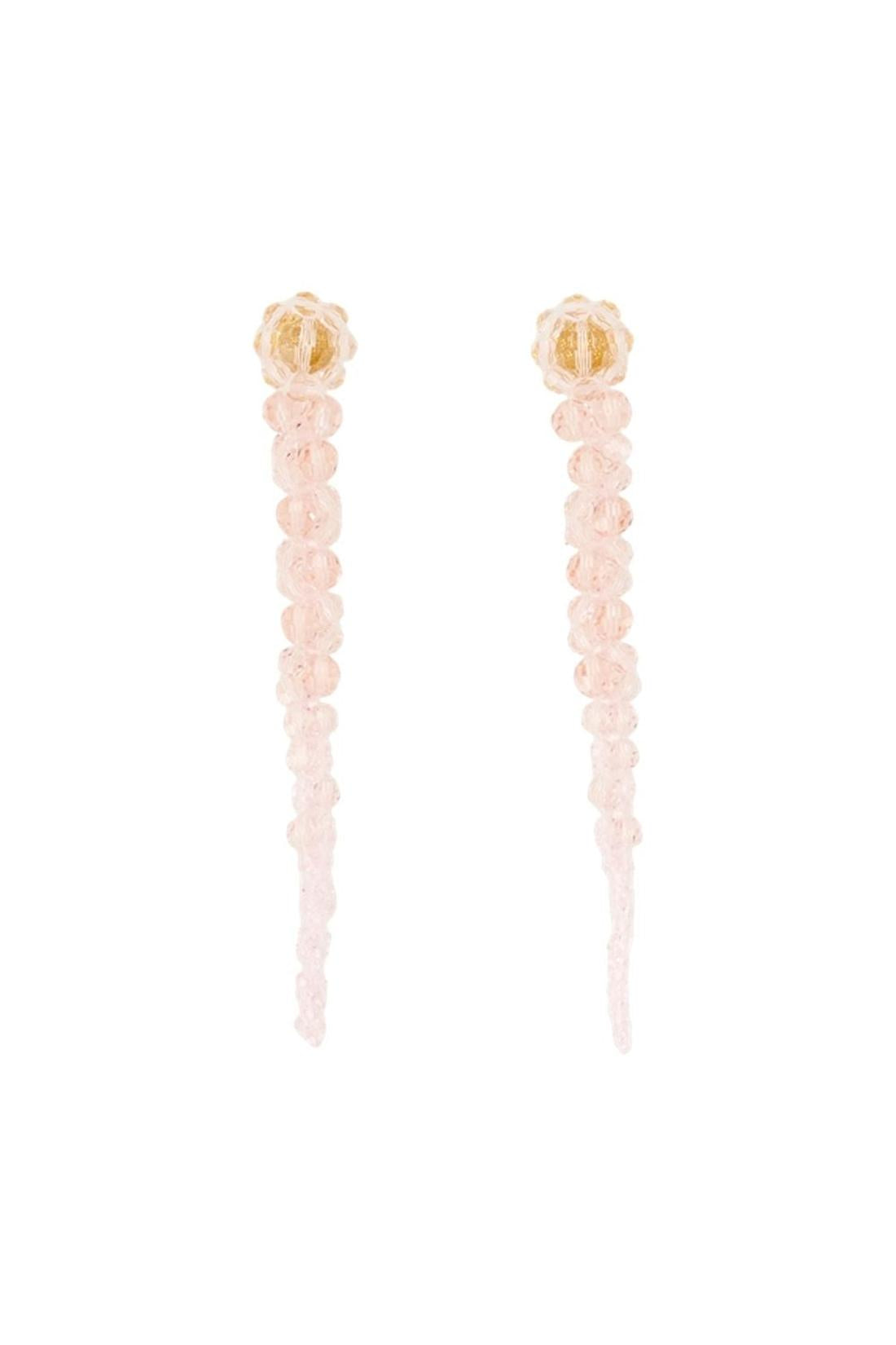 Drip Ohrringe - Simone Rocha - Crystal - Pink