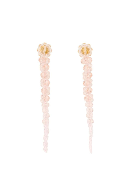 Drip Ohrringe - Simone Rocha - Crystal - Pink