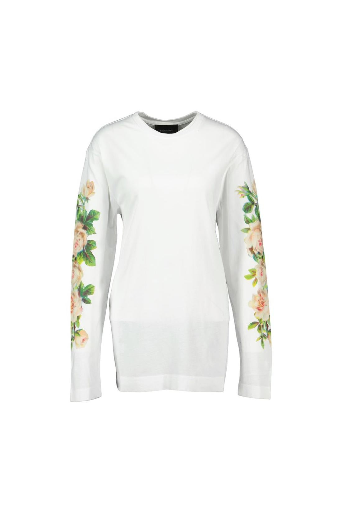 Pink Banquet T-Shirt - Simone Rocha - Baumwolle - Weiß