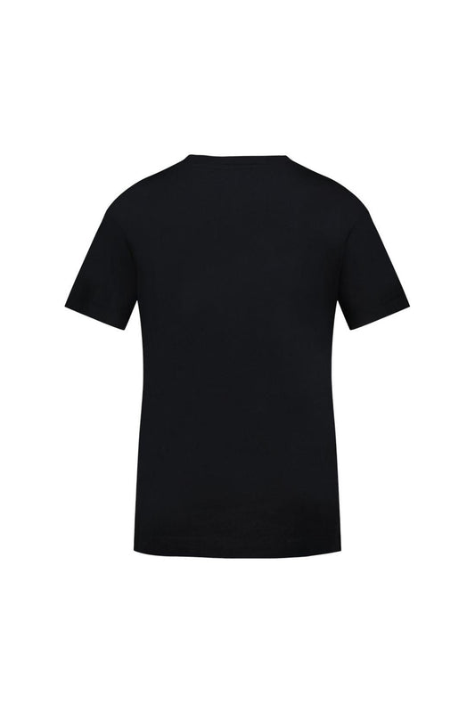 Rose Banquet T-Shirt - Simone Rocha - Baumwolle - Schwarz