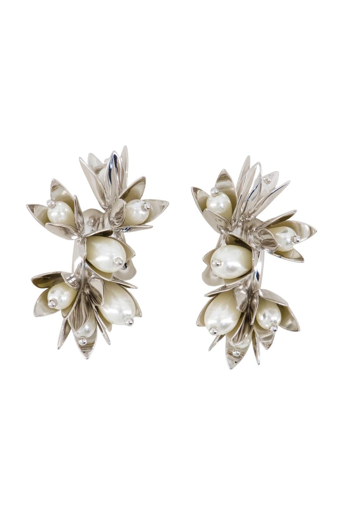 Flower Ohrringe - Simone Rocha - Perlen - Silber