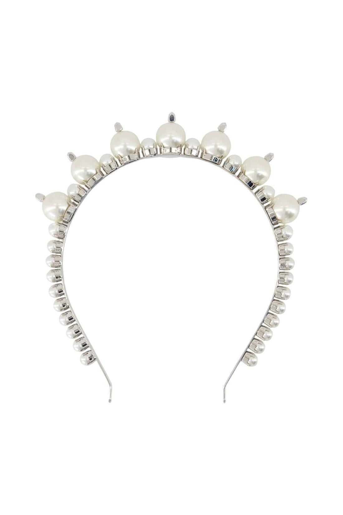 Tiara Haarspangen - Simone Rocha - Perle - Weiß