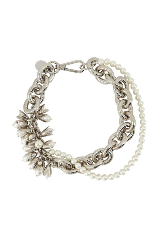 Halskette Flower - Simone Rocha - Perle - Silber